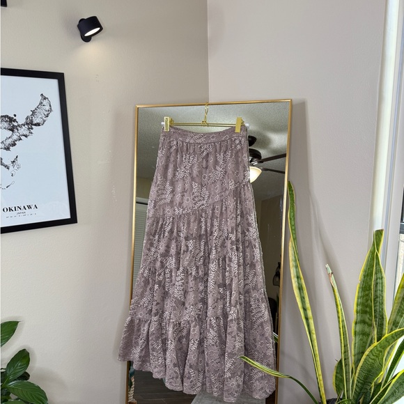 Altar’d State Ruffle Maxi Skirt - Picture 2 of 5